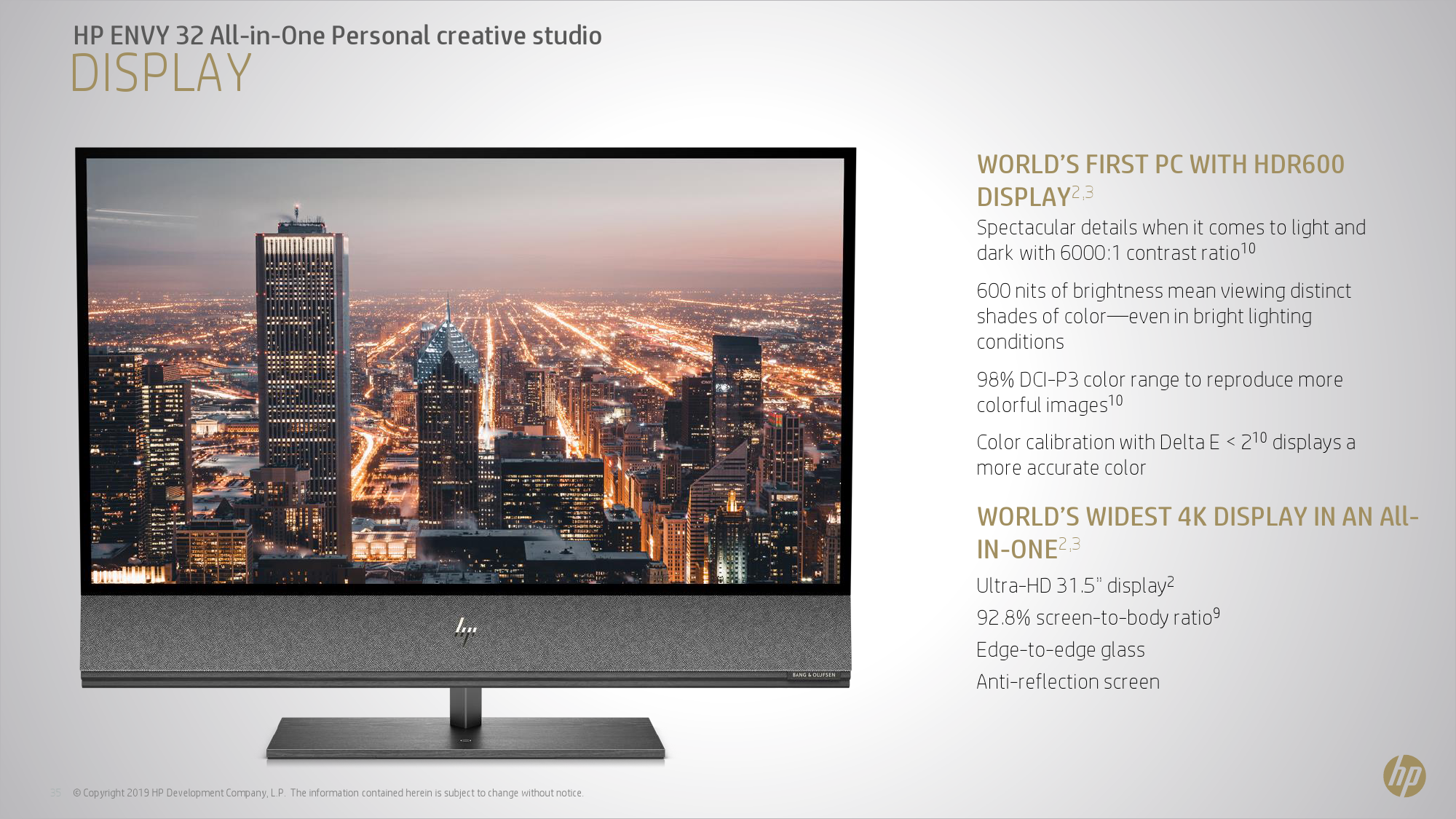 CES 2020: HP's Envy All-in-One 32 w/ Core i7, GeForce RTX CES 2020: HP's Envy All-in-One 32 w/ Core i7, GeForce RTX